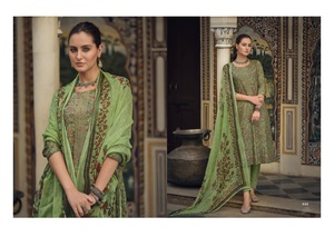 Haute qualité Style Vintage pur coton de pelouse Kurtis indien pakistanais Collection de vêtements fantaisie broderie impression numérique - Product Image 4