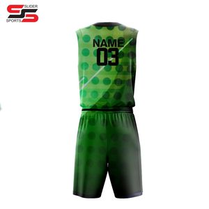 Sin mangas Venta caliente Baloncesto Jersey Uniforme Diseña tu propio logotipo Uniforme de baloncesto para unisex para personalizar - Product Image 2
