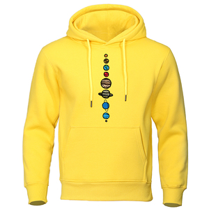 Clothing Manufacturers' Custom Cotton Oversized Pullover Hoodie Hooded Streetwear for Men Winter Lined Solid Design with Logo - Product Image 5