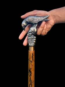 Canne en bois de haute qualité avec poignée en métal fait à la main directement en usine en gros - Product Image 2