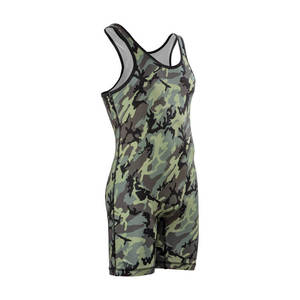 Pakistan personnalisé hommes pas cher MMA Singlets impression sublimée drôle tenue de combat haltérophilie Singlet à vendre - Product Image 2