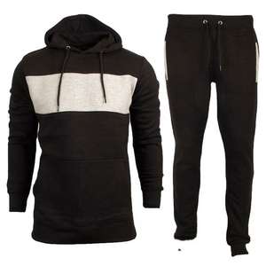 Survêtement pour homme, design tendance, dernière arrivée, haute qualité, respirant, streetwear, 100% coton, coupe régulière, décontracté, logo personnalisé - Product Image 1