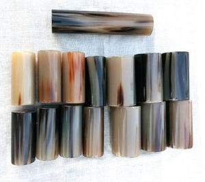 Rollo de cuerno Natural indio pulido de la mejor calidad, mango de buey de búfalo sólido para fabricación de decoración artesanal de estilo Animal náutico - Product Image 6