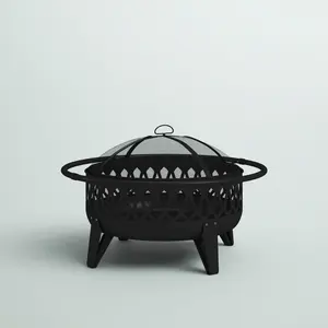 Fire Dark Pits Stand Wire Accessoires de jardin haute vente Foyer en fer en noir pour la cheminée, la maison et le jardin d'hôtel - Product Image 6