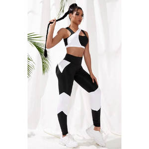 Vente chaude femmes sans couture Yoga ensemble respirant soutien-gorge et Leggings pour le sport Fitness course et vêtements d'entraînement - Product Image 1