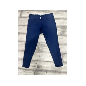 Mallas para montar a caballo con estampado de silicona y asiento completo para mujer de la mejor calidad, cierre a presión ligero, ropa Ecuestre para todas las estaciones - Product Image 1