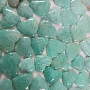 Cœur en cristal naturel d'Amazonite en gros pour la guérison - Product Image 1