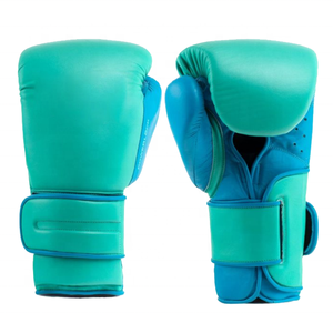 Guantes de Boxeo para Adultos con Diseño Personalizado al por Mayor, Cuero de Pakistán y Látex, Impresión de Logotipo OEM y ODM para Competencia - Product Image 1
