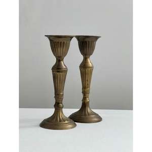 Gold Plated <b>Large</b> Pillar <b>Candle</b> Holders Hot Selling Metal Luxury <b>Candle</b> Stands for Wedding Occasion Decoration - Product Image 3