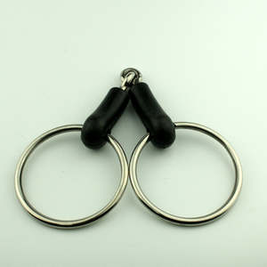 Caballo ecuestre Tom Thumb Cómodo Snaffle Bit Acero inoxidable Caballo Cobre Boca Bits Inglés Western Bit - Product Image 6