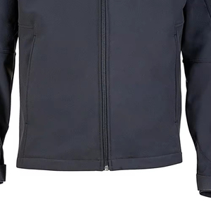 High Custom Designed <b>Men's</b> Hooded Softshell <b>Jacket</b> Windproof Windbreaker Heated Lightweight Nylon Zipper <b>Jacket</b> For <b>Man</b> - Product Image 6