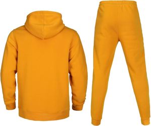 Ensemble de survêtement d'hiver pour homme grande taille, de haute qualité, en coton épais, avec capuche, pour le sport et l'entraînement, prix raisonnable - Product Image 2