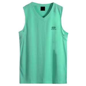 Camiseta de Baloncesto de Verano para Hombre, Estilo Moderno, Ligera, Transpirable, Ecológica, 100% Poliéster, Diseño Personalizado, Sin Mangas, Deportiva - Product Image 1