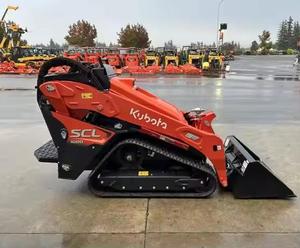 Chargeur de boeuf de dérapage. Acheter nouveau Mini Kubota SCL1000 Crawler Skid Steer Loader Machines de construction Ride-On Mini Skid Steer à vendre - Product Image 3