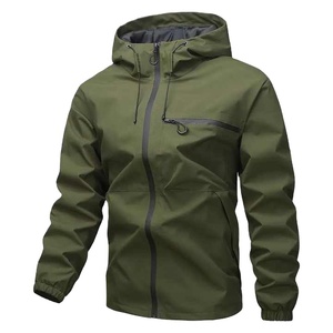 OEM Custom Logo Men Outdoor Sports Windbreaker Jackets Plus Size <b>Wind</b> <b>Breaker</b> with Custom Logo Outdoor Jackets - Product Image 1