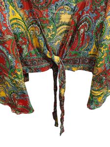 Débardeur cravate couleur élégante taille sur mesure et design ample confortable porter facilement les femmes portent - Product Image 5