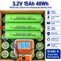 Cellule de batterie LiFePO4 liquide de qualité A JSK 32140 3.2V 15Ah 4000 cycles -20-60°C pour Vélo Électrique, Trottinette, Solaire, Stockage ESS - Vente en Gros