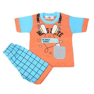 Traje de Manga Corta para Niño 4543 - Color Durazno - Product Image 3