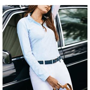 Camisetas ecuestres de alta calidad para mujer, ropa de montar a caballo, transpirable, última moda - Product Image 3