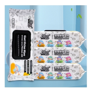 Lingettes de nettoyage de cuisine naturelles à base de plantes torchons au <span class=keywords><strong>citron</strong></span> pour couper la graisse au quotidien sans danger pour les mains et les surfaces - Product Image 3