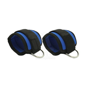 Lests de cheville réglables en nylon pour le sport, sangles de cheville antidérapantes pour l'haltérophilie, entraînement des jambes en salle de sport - Écologiques - Product Image 4