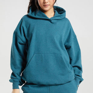 Sweat-shirts à capuche pour femmes en coton 100% tricoté, tendance, prix d'usine, meilleur fabricant, nouveau style, coupe et couture, bon prix, logo sur le devant - Product Image 1