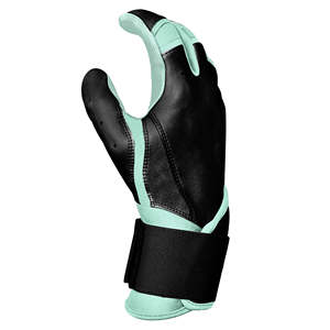 Gants de frappe de baseball en cuir professionnels pour premier base, doigts entiers, gaucher, droitier, manchette longue, imperméables - Product Image 3