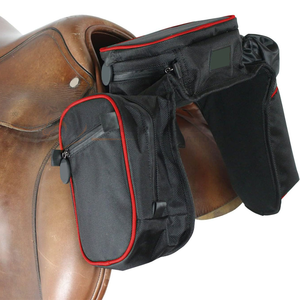 Sacs de selle de cheval en cuir personnalisés avec logo conçus pour les cavaliers pour un stockage durable de haute qualité et des options de prix de gros - Product Image 3