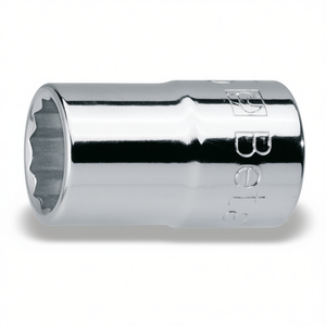 Chiavi a bussola poligonali cromate da 1/2 pollice con attacco femmina - Product Image 2