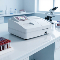 Spectrophotomètre visible BRT-1150V 1200L/mm avec grille holographique et encodeur rotatif – Équipement de laboratoire pour l'analyse de concentration