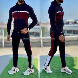 Ensemble de jogging de sport à logo personnalisé Survêtement d'hiver confortable grande taille Écologique Respirant Léger Séchage rapide - Product Image 4