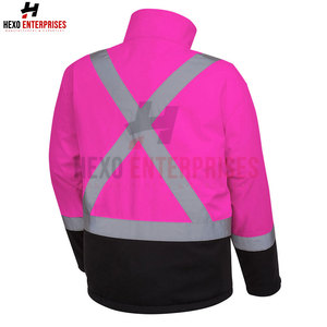 2024 New Arrival Reflective Safety Winter Jacket Workwear <b>Waterproof</b> <b>Work</b> Wear Safety Jacket High Quality Safety Jacket - Product Image 6