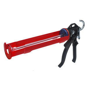 Pistola de calafateo de aleación de aluminio Manual de alto rendimiento de 300ml, empuñadura de pistola antigoteo, versátil, grado Industrial DIY para plomería - Product Image 1