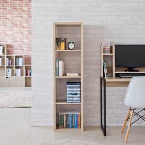 Librería blanca clásica de 41,3*29,2*152,5 cm - Product Image 4