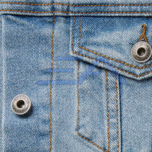 Veste en jean pour homme d'hiver respirante et écologique en coton 100% de qualité supérieure, avec logo sur le devant et doublure en coton, vente chaude - Product Image 4