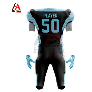 Uniformes de Fútbol Americano Personalizados, Conjuntos Deportivos para Jugadores Profesionales, Sublimación Corta, Transpirable, 180 GSM, 100% - Product Image 3