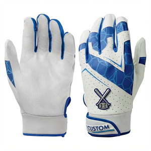 Gants de frappe de baseball en cuir numérique personnalisés en gros, poignée souple, pour jeunes, adultes, professionnels, fournitures de softball - Product Image 1