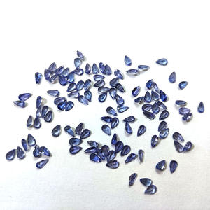 แพร์ตัดแทนซาไนต์ธรรมชาติ7X5มม. พลอยหลวมคุณภาพดีสีกลางขายส่งหินแทนซาไนต์ - Product Image 6