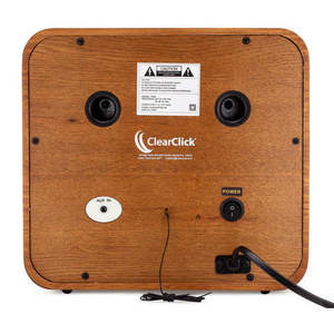 Radio AM/FM classique vintage rétro avec Bluetooth et entrée auxiliaire (Modèle VR42) - Product Image 4