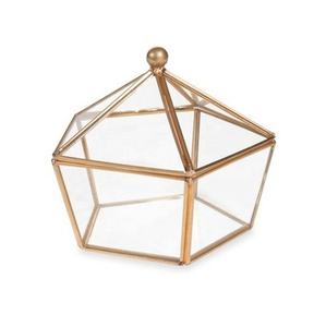 <span class=keywords><strong>Terrarium</strong></span> en verre transparent trapézoïdal au design moderne personnalisé Vase de table fait à la main pour l'intérieur et l'extérieur <span class=keywords><strong>Terrarium</strong></span> à présentation décorative - Product Image 3