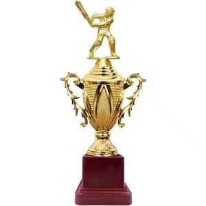 Professional <b>Metal</b> Cricket Trophy Cup Championship Sports Award Showpiece - Product Image 1
