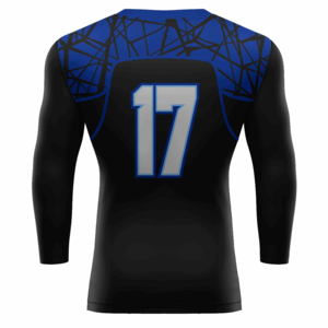 Men's Customized Digital Sublimation <b>Printed</b> Long Sleeves Rash Guard Quick Dry Plain Sportswear - Product Image 1