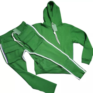 Chándal de invierno personalizado para hombre, conjunto de dos piezas, trajes reflectantes, tecnología, informal - Product Image 1