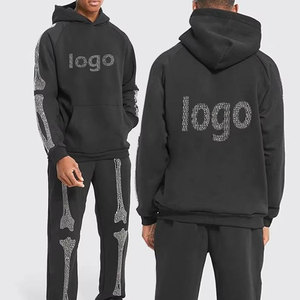 Survêtement à Capuche 100% Coton Léger 500 GSM Respirant à Séchage Rapide Personnalisé Vente en Gros de Vêtements de Rue pour Hommes et Femmes de Haute Qualité - Product Image 1