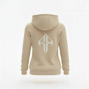 Sudadera con Capucha Personalizada de Alta Calidad para Mujer, 100% Algodón, Felpa, 300g, Secado Rápido, Transpirable, Informal de Invierno, OEM - Product Image 3