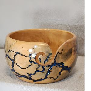 Cuenco decorativo para tejer, cuenco grande de ganchillo, esmalte sin plomo, regalo personalizado, cuenco de hilo de resina hecho en La India - Product Image 5