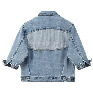 Veste en jean en coton tricoté d'hiver, design moderne, forme confortable, légère, écologique, avec tissu de qualité supérieure, confort équilibré - Product Image 2