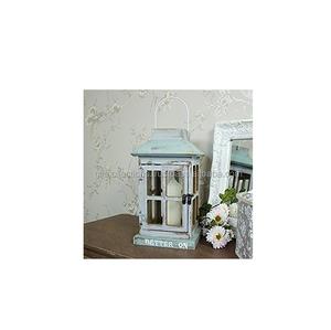 Lanternes de bougie en bois faites à la main de qualité supérieure pour la décoration de la maison avec dessus en métal disponibles à l'exportation - Product Image 2