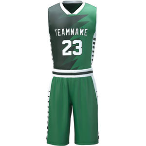 2021 uniforme de basket-ball personnalisé maille réversible de haute qualité avec logo imprimé dernière conception pas cher ensemble de gros - Product Image 5