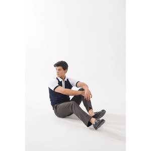 2025 Precio competitivo Logotipo personalizado Etiqueta Polo para hombre Material transpirable Tamaño adulto Regular Fit Polo para hombre - Product Image 3